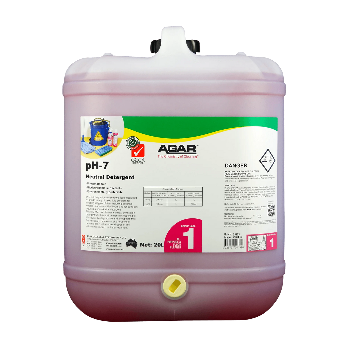 AGAR pH-7 Neutral Detergent
