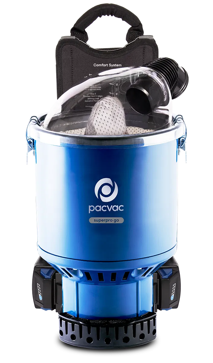 PACVAC Backpack Vacuum Velo Go
